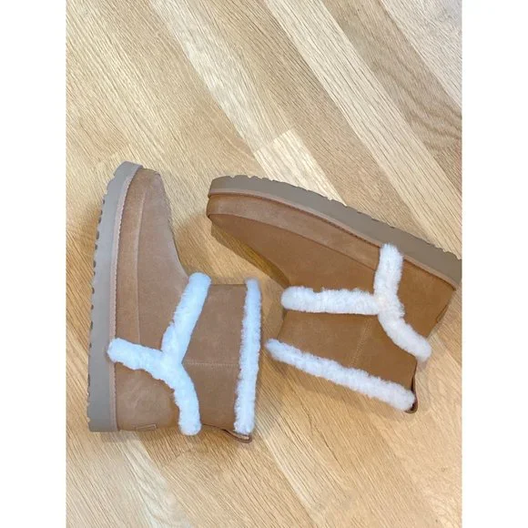 New UGG Classic Mini Spill Seam Boots Women's 10 No Box MSRP$180 - Picture 4 of 14
